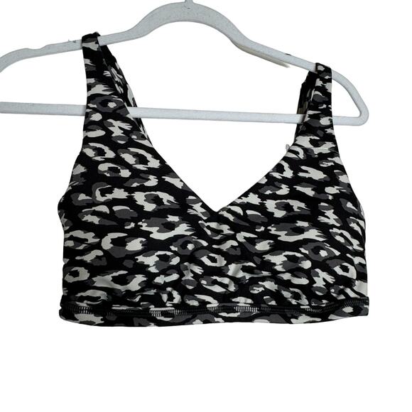 OFFLINE by Aerie Goals Plunge Sports Bra - Gray NWT Size Medium - Picture 3 of 8